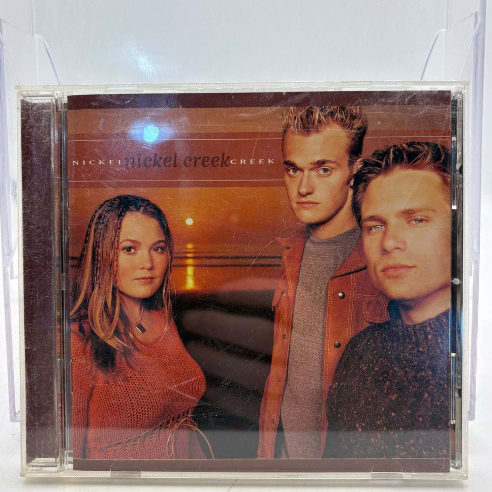 Nickel Creek Self-Titled Album CD Sugar Hill Records 2000 Bluegrass Folk Trio